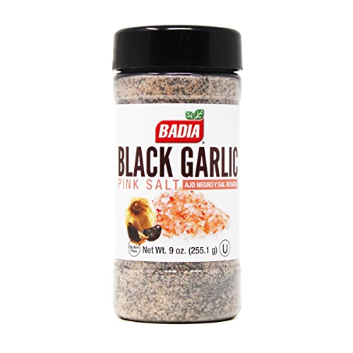 Badia Black Garlic Pink Salt, 9 oz (Pack of 6)