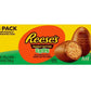 Reeceseggs Peanut Butter Creme Eggs 4 Individually Wrapped Chocolate Eggs Easter Candy For Parties, Mother 'S Day, Snacks & Trea