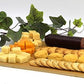 Gift Basket Village Gourmet Cutting Board Set -  ers, Sausages, Salmon, Cheeses - Large - Brown - Handcrafted in the USA