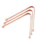 Healthandyoga(Tm) Qswipe Lite Copper Tongue Cleaners - Relief For Bad Breath And Oral Hygiene (Set Of 3)