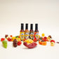 Daves Gourmet Insanity Super Hot Sauce Variety 4-Pack - Carolina Reaper, Ghost Pepper, Scorpion - 5oz Bottles - Vegan, Gluten-Free