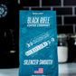 Black   Coffee Company Ground Coffee, Silencer Smooth, Light Roast, 12oz Bag, Made from Colombian & Brazilian Arabica Beans