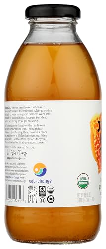 Just Ice Tea Organic Honey Green Tea, 16 FZ
