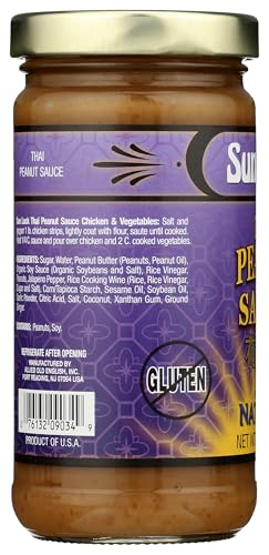 Sun Luck Bg18661 Sun Luck Thai Peanut Sauce - 1X7Oz