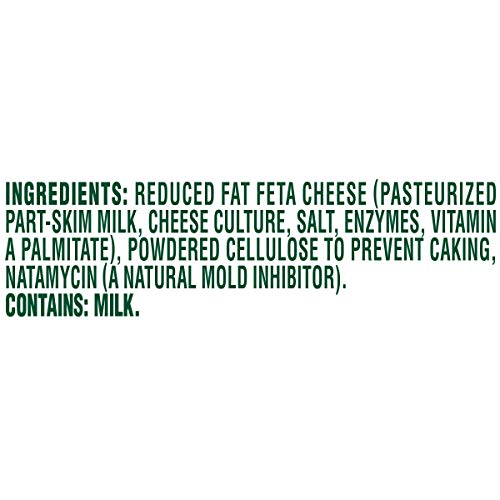 Athenos Traditional Reduced Fat Crumbled Feta Cheese (5 oz Tub)