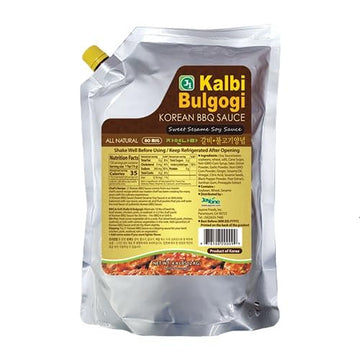 Jayone Korean BBQ Marinade for Bulgogi & Kalbi (for Beef & Pork & Chicken & Seafood & Tofu), Sweet Sesame Soy Barbecue Sauce, Pr