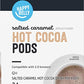 Happy Belly Hot Cocoa Pods - Salted Caramel Flavor, 24 Count, Compatible with 2.0 K-Cup Brewers, Rich Brown
