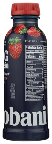 Chobani 30g Protein Drink Strawberries & Cream 14 fl oz