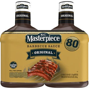 KC Masterpiece Barbecue Sauce Original (2 pk., 40 oz. Bottles) (pack of 2)