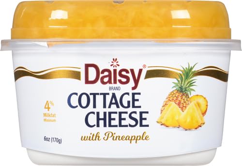 Daisy Brand Pineapple Single 4% Cottage Cheese, 6.0 Oz