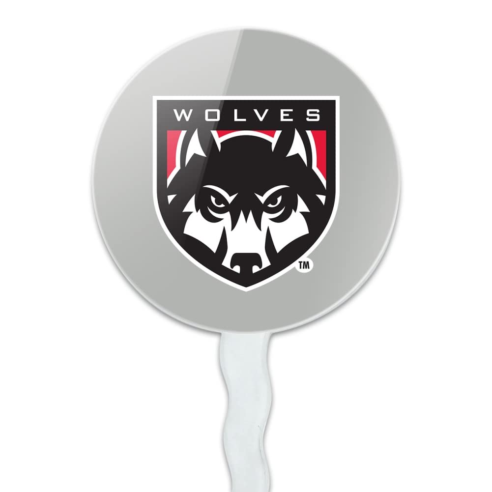 Western Oregon University Secondary Logo Cupcake Picks Toppers Decoration Set Of 6