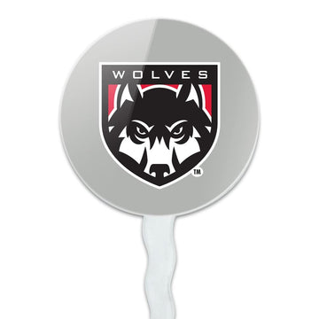 Western Oregon University Secondary Logo Cupcake Picks Toppers Decoration Set Of 6