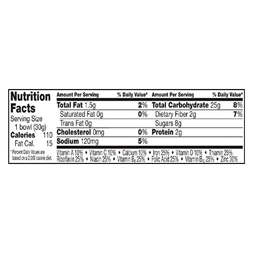 Cocoa Puffs 25% Less Sugar Bowlpak Cereal  1.06 Oz (Pack of 96)