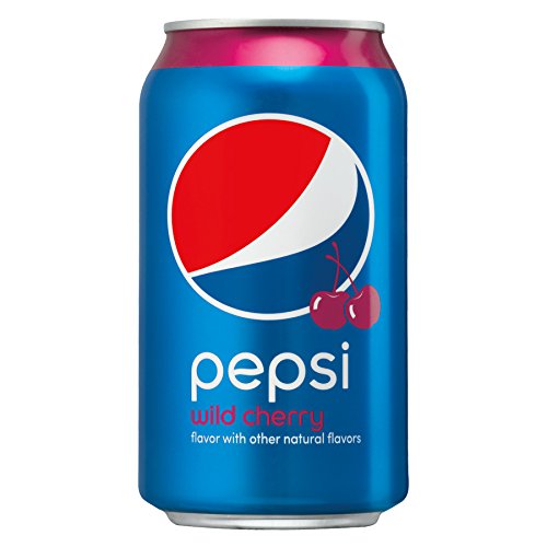 Pepsi Wild Cherry Soda, Fridge Pack Bundle, 12 Fl Oz, 36 Cans