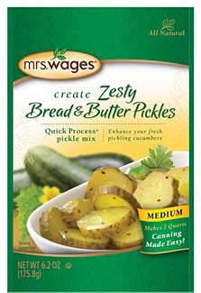 Mrs. Wages Zesty Bread & Butter Pickle Mix, 6.2 Oz (Pack of 3)