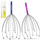 Hofason Scalp Massager, Handheld Head Massager Tingler, Scratcher For Deep Relaxation, Hair Stimulation And Stress Relief (2 Pac