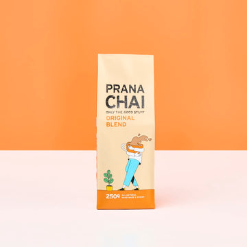 Prana Chai Original Masala Blend 250 G - All-Natural, No Sugars, No Syrups, No Concentrates, No Preservatives. Only The Good Stu