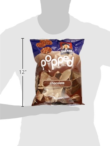 Quaker Rice Crisps, Chocolate, 7.04 Oz Bags, 6 Count