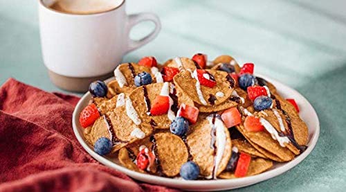 Siete Grain Free Mini Buuelos Cinnamon Crisps, 5 oz Bag (1 Pack) - Dairy Free, Paleo, Vegan, Non-GMO, Gluten Free