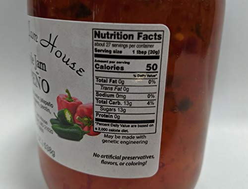 Homestyle Jalapeno Jam - One Pint - Grandma'S Jam House