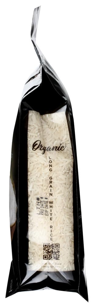 Earth'S Promise - Organic Long Grain White Rice 32 Oz (5-Pack) - Organic, Non-Gmo, Gluten Free, Allergen Free, Low-Arsenic, Sust