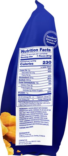 Pilgrims Popcorn Chicken | Fully Cooked | 11 G Protein | Frozen |1.50 LB