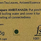 Blue Nectar Aniseed Green Tea Leaves | Supports Digestion | Reusable Glass Jar | Natural Green Tea Loose (50 Gm + 15 Gm Free)