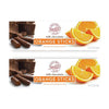 Sweet Candy Company Milk Chocolate Orange Sticks - Gourmet Chocolate Covered Sticks, Chocolate Fruit Flavored Sticks, Gift Idea 