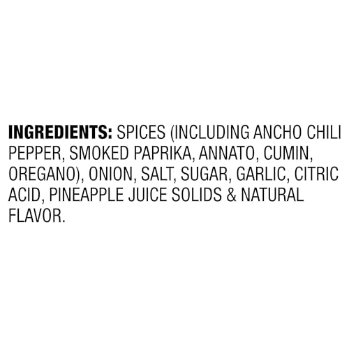 McCormick Seasoning Mix  Al Pastor  Smoky  Tangy & Savory Al Pastor for Tacos  Rice Bowls & Burritos  Ready to Serve In 20 Minutes  0.75 oz (Pack of 12)