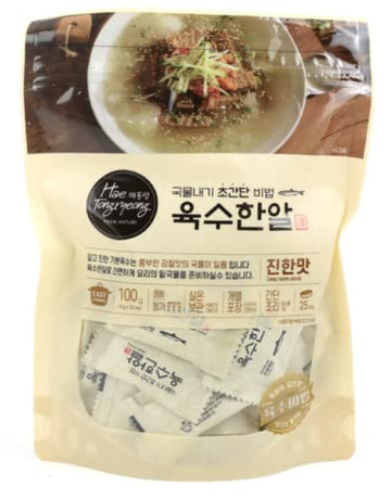 Haetongryeong Freeze-Dried, Deep Taste Coin Stock 100G(4G X 25Pcs, 0.22Lb, 3.52Oz), Korean Broth, Soup Base, ????, ???