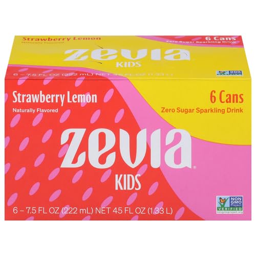 Zevia - Kidz Straw Lmaidsprk Rnk - Case Of 4-6/7.5 Fz