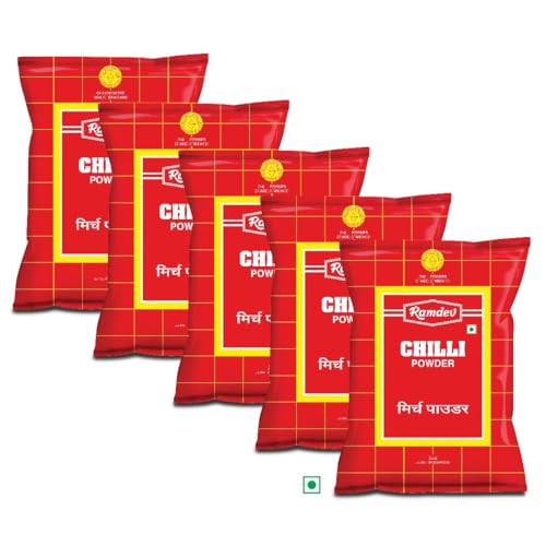Ramdev Chilli Powder 100 Gm Pack Of 5(500Gm)
