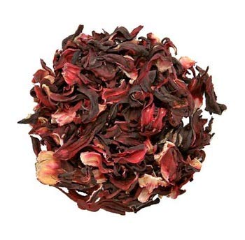 Iya Foods Glutenfree Hibiscus Flowers, Cut & Sifted, Kosher Certified (Hibiscus Sabdariffa Flower, Dry Roselle) Non Gmo, No Pres