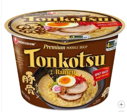 Tonkotsu Ramen Noodle Soup 3.56 oz (Pack of 6) by Life of style