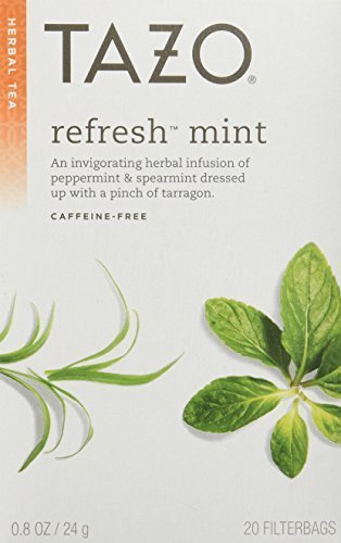 Tazo Tea, Refresh Mint, 20-Count (Package May Vary, Pack Of 3)