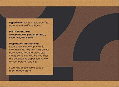 Solimo Light Roast Coffee Pods, French Vanilla Flavor, Compatible with Keurig 2.0, 100 Count