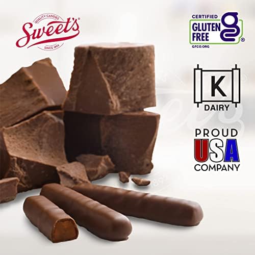 Sweet Candy Company Milk Chocolate Orange Sticks - Gourmet Chocolate Covered Sticks, Chocolate Fruit Flavored Sticks, Gift Idea
