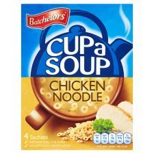 Batchelors Cup A Soup Chicken Noodle 4S 98G