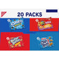 Nabisco Classic Mix Variety Pack, Oreo Mini, Chips Ahoy! Mini, Nutter Butter Bites, Ritz Bits Cheese, 20 Snack Packs