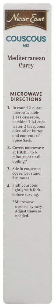 Near East Mediterranean Curry Couscous Mix 5.7-Ounce Boxes (Pack Of 12) ( Value Bulk Multi-Pack)
