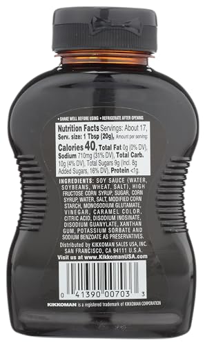 Kikkoman Unagi Sushi Sauce, Kosher, 11.8 Ounces (Pack Of 9)