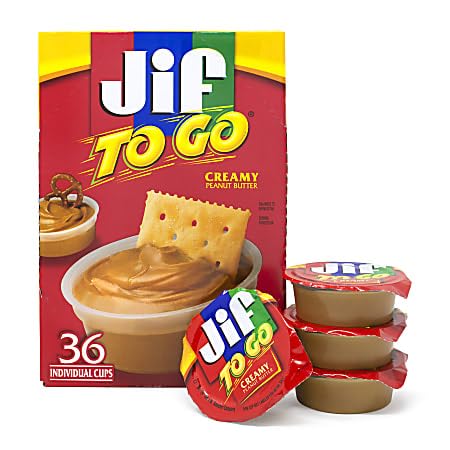 Generic Jif ToGo Creamy Peanut Butter 36 ct. by Optimumbyyemi
