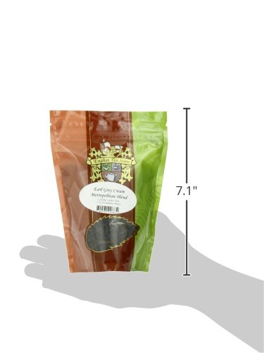 English Tea Store Loose Leaf, Earl Grey Cream Tea Pouches - Metropolitan Blend, 4 Ounce