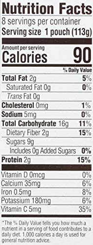 Happy Tot Baby Organic Banana Blueberry Yogurt & Oats Super Morning, 4 Oz