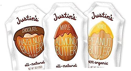 Justins Assorted Variety Pack, Nut Butter, 1.12 Ounce (Pack of 10)