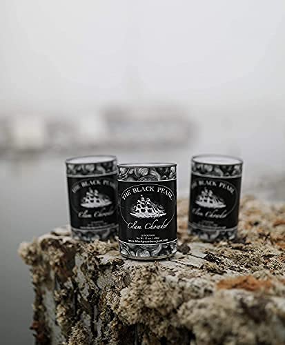 The Black Pearl Clam Chowder, New England Style, Condensed Soup, 15 Ounce (Pack of 6) - Famous Flavor, Perfect for Quick Meals