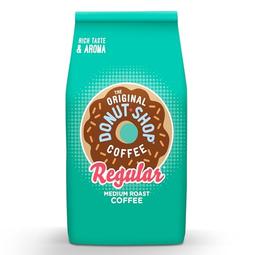 The Original Donut Shop Coffee  Regular  Medium Roast  Ground Coffee  12 oz Bag