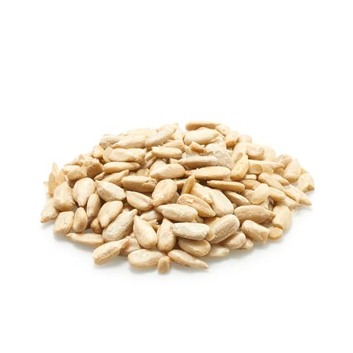 Yupik Roasted Sunflower Seeds, Unsalted, No Shell, 2.2 lb (35.2 oz), Pack of 6, Gluten-Free, Vegan, Kosher, Shelled Seeds, Salt-