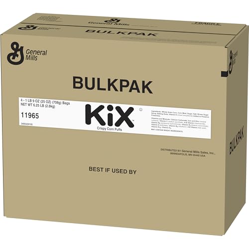Kix Cereal Bulk Pack, 25 Oz (Pack of 4)