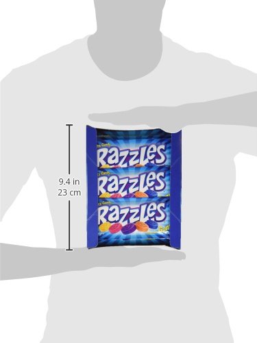 Original Razzles Candy/Gum, Box Of 24 1.4-Ounce Bags